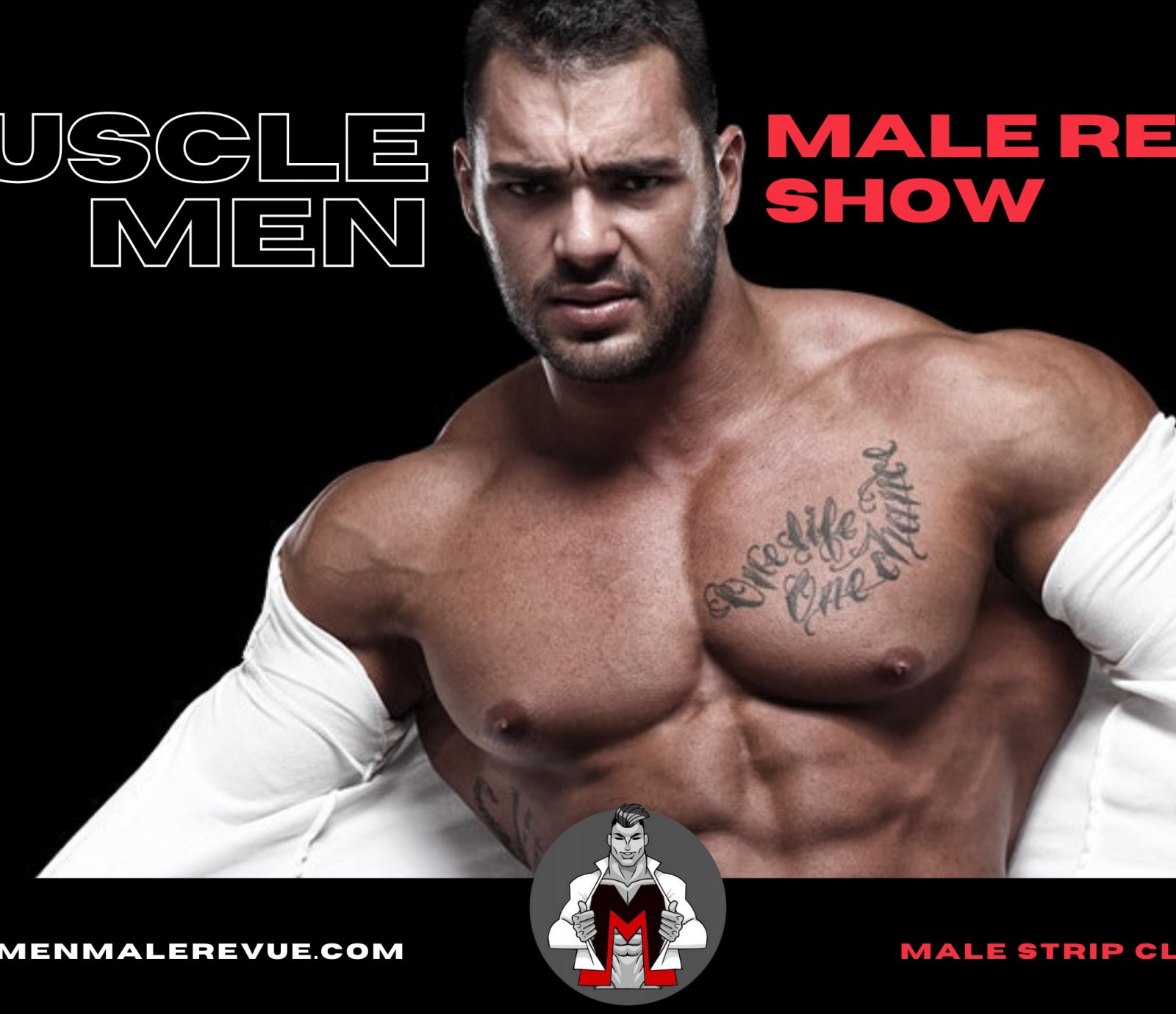 Muscle Men Male Strippers Revue
