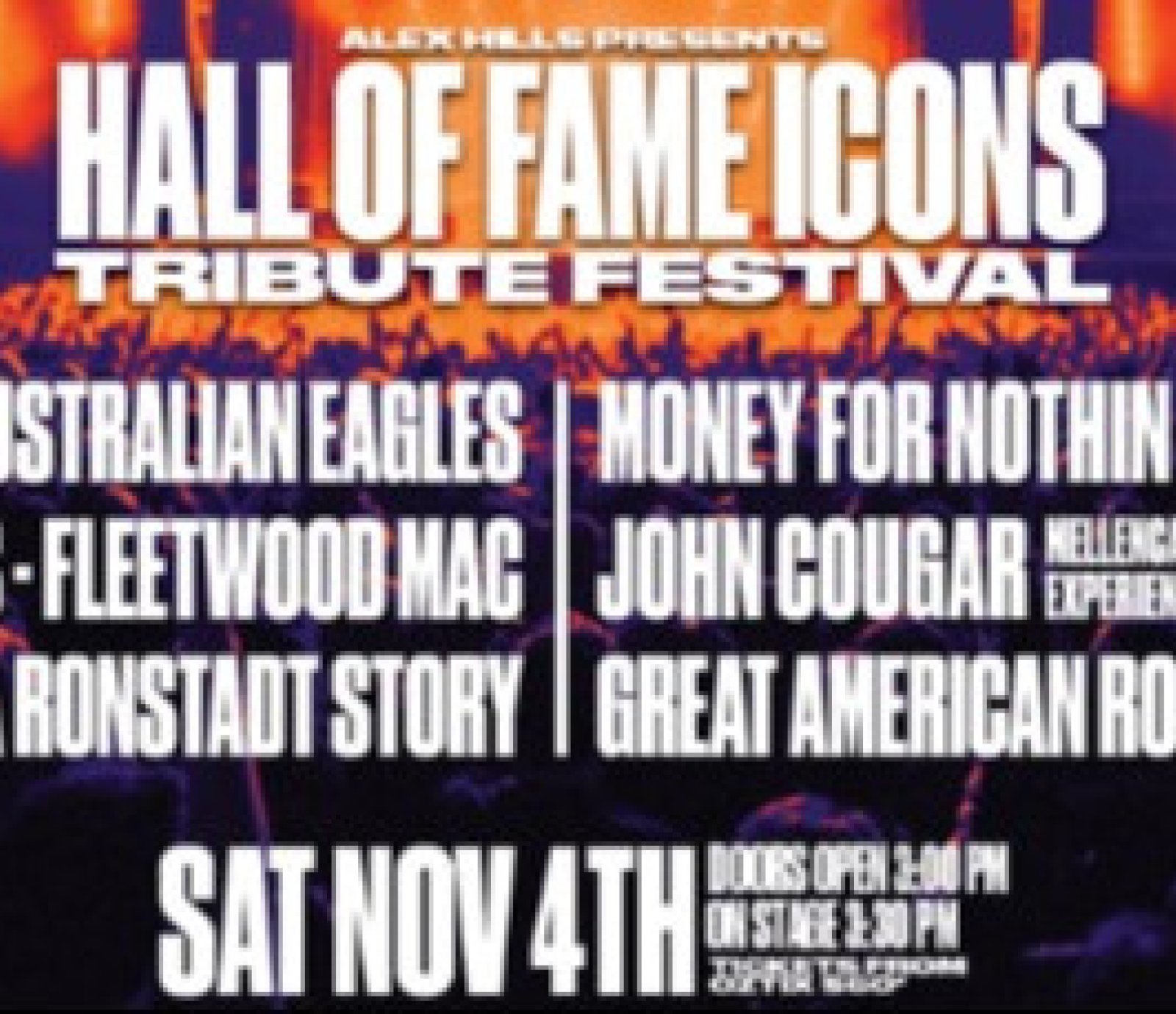 Hall Of Fame Icons Tribute Festival