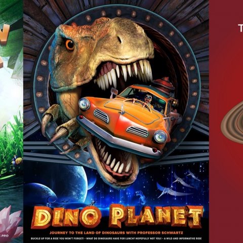 MEADOW RACERS, DINO PLANET, SPACE SHAPES