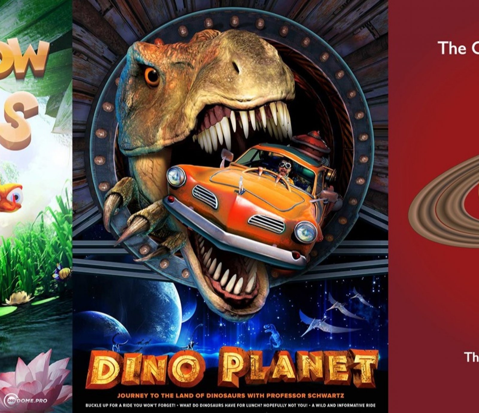 MEADOW RACERS, DINO PLANET, SPACE SHAPES