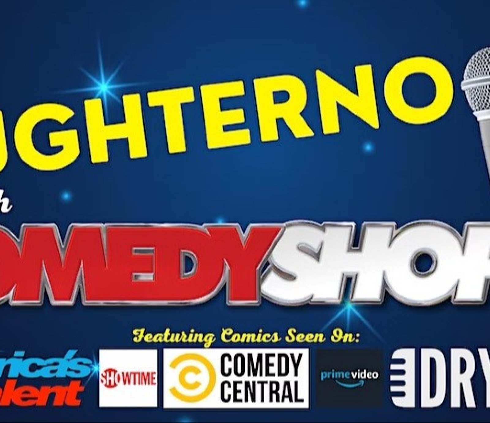 Laughternoons with The Comedy Shoppe!