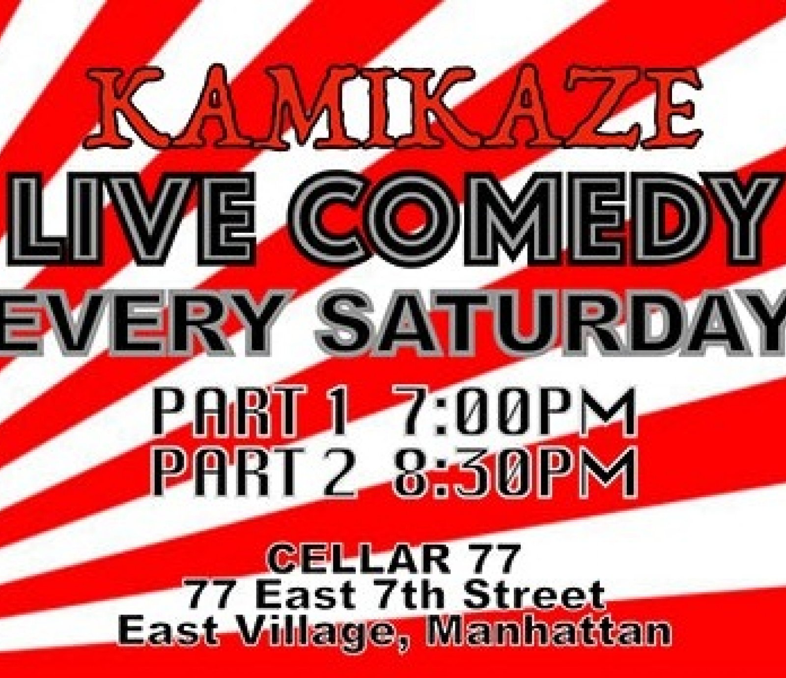 Kamikaze Live Comedy