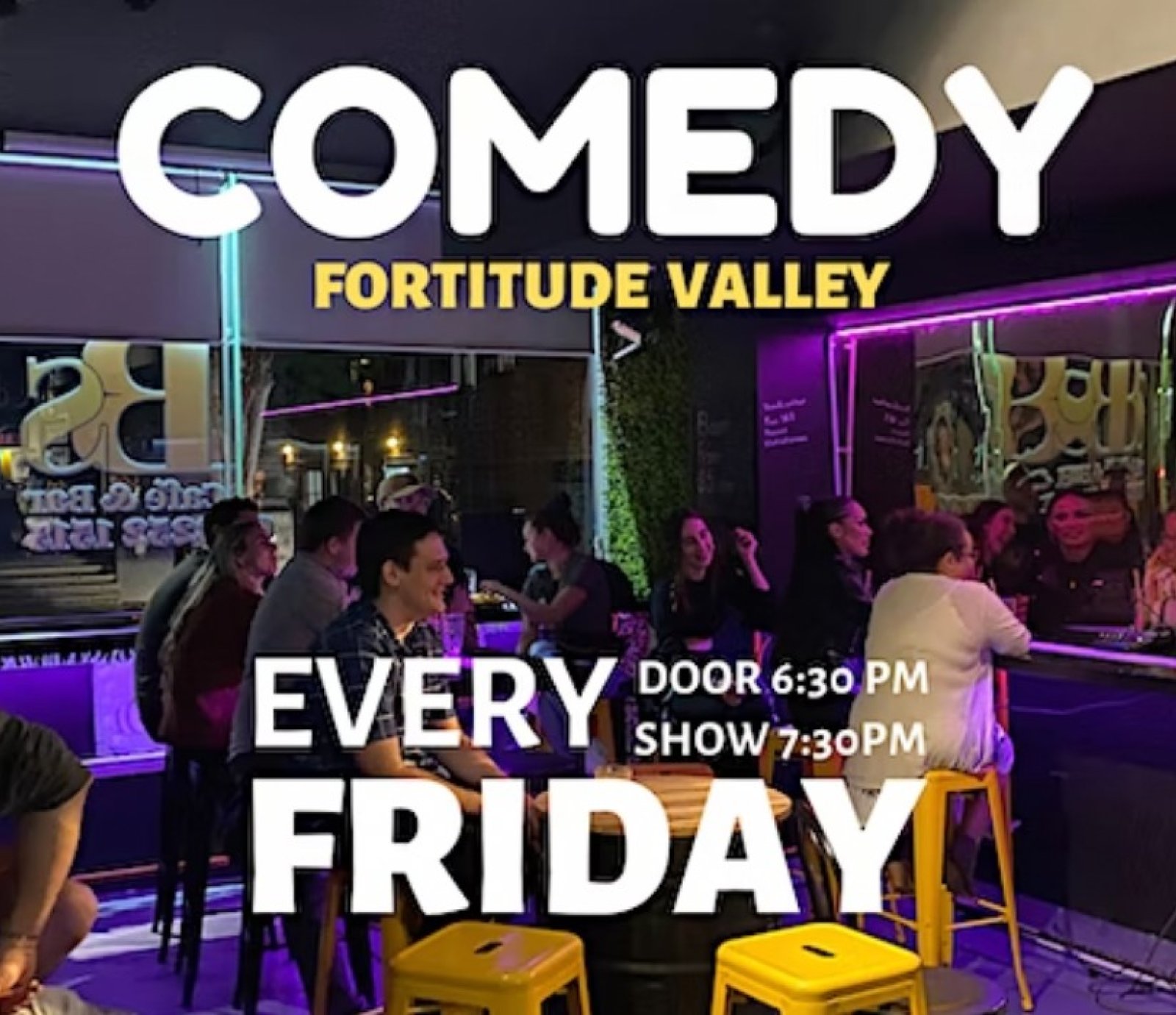 Friday STAND-UP COMEDY at BS Cafe & Bar