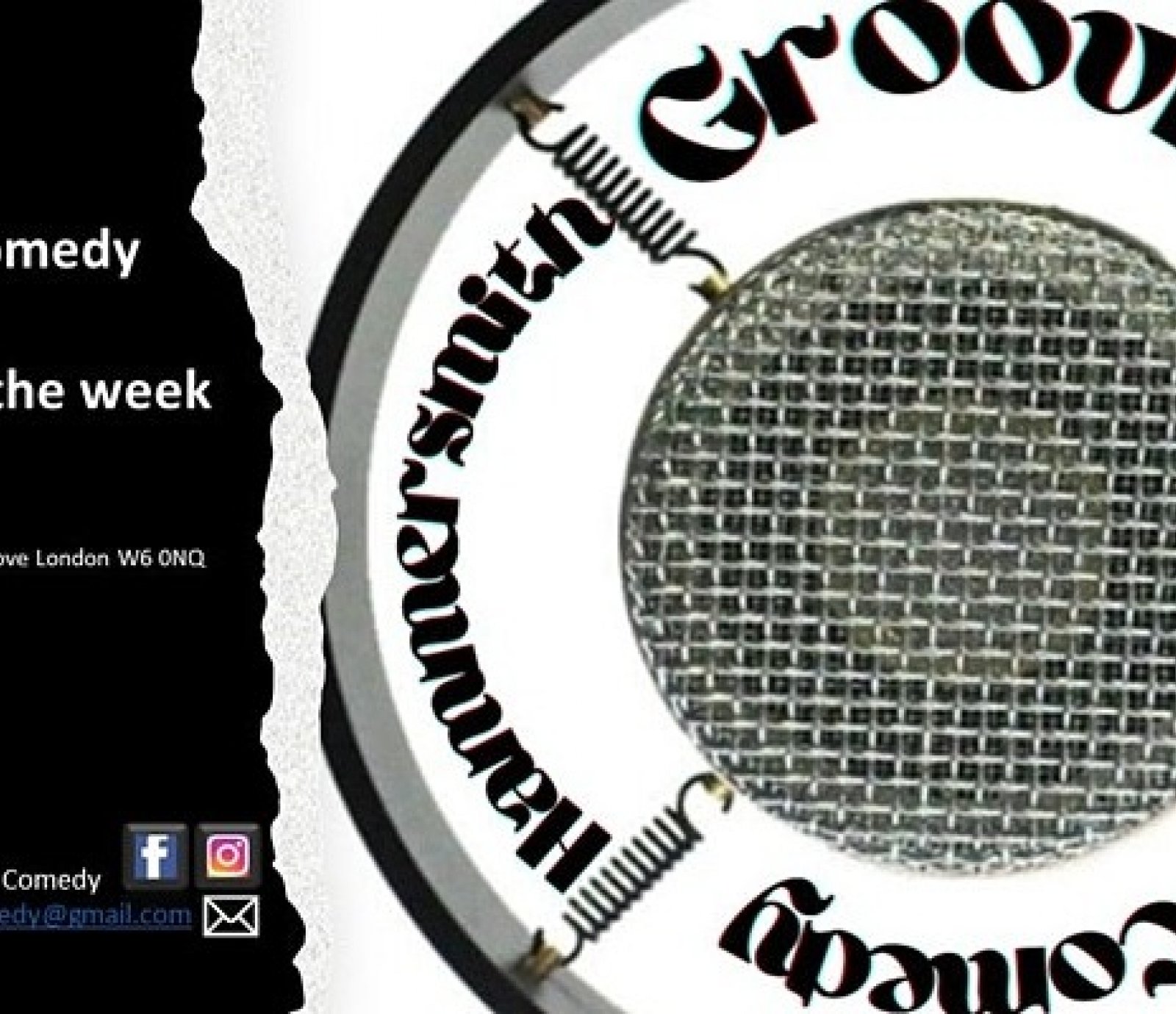 Hammersmith Groovie Grove Comedy - Mondays