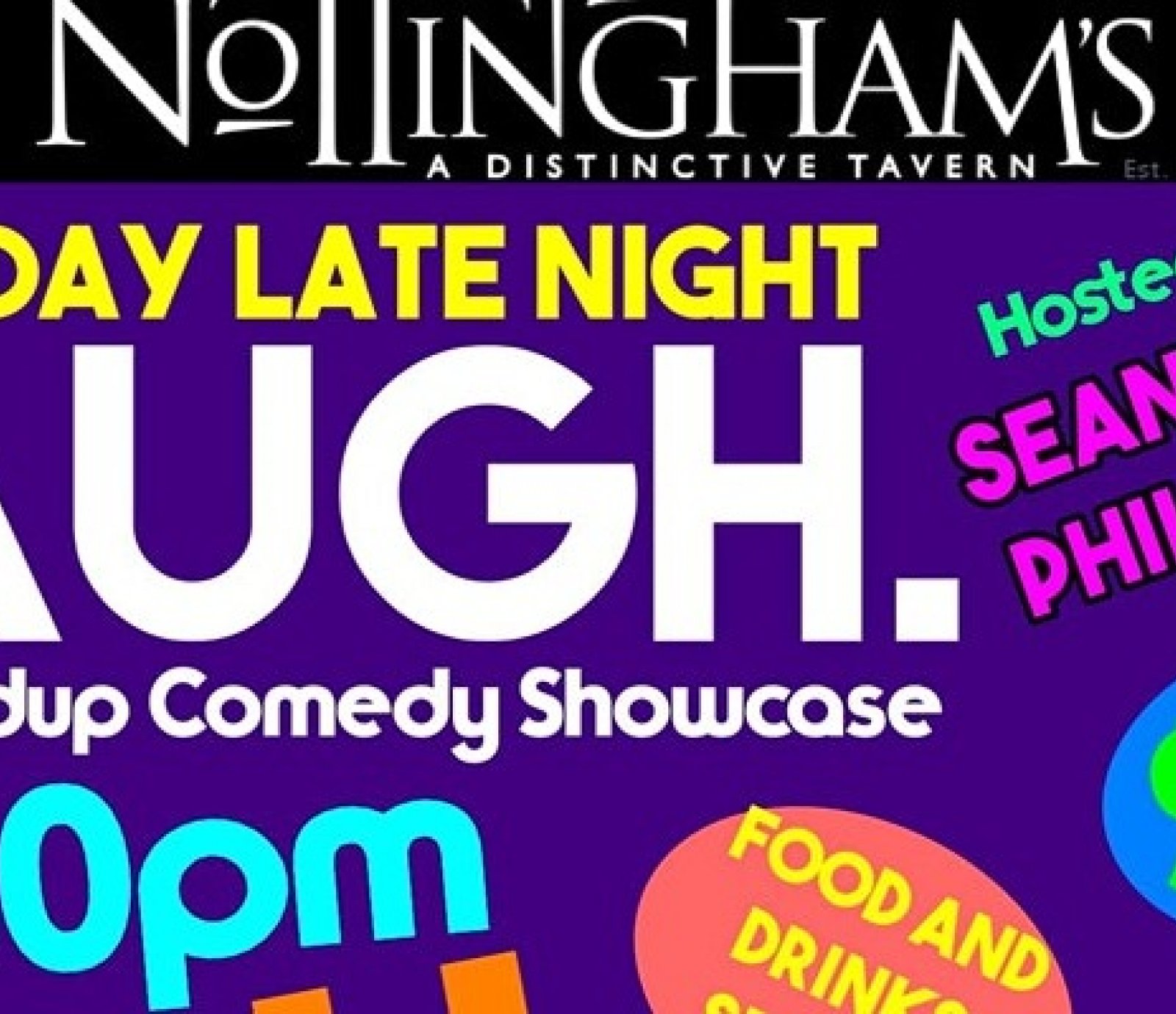 LAUGH. Live Standup Comedy Showcase