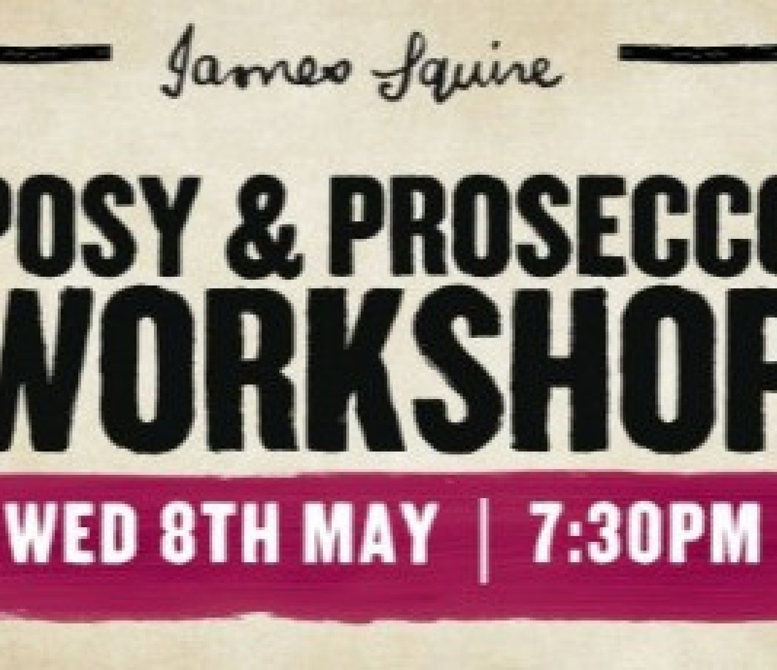 Posie & Prosecco Workshop