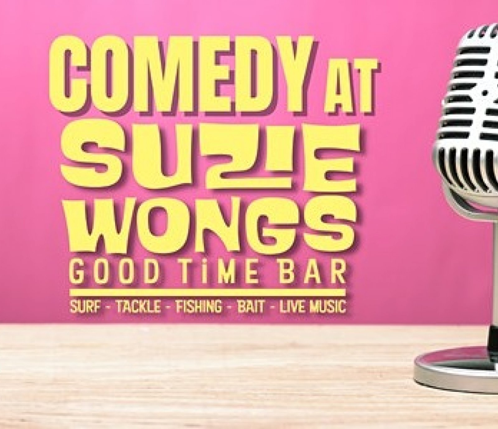 Comedy at Suzie Wongs
